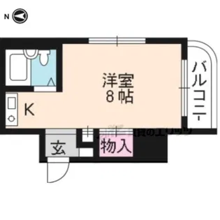 ラ・ビスタ【508号室】の間取り