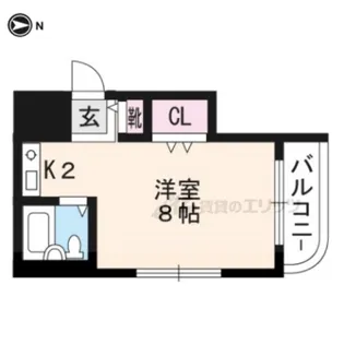 ラ・ビスタ【307号室】の間取り