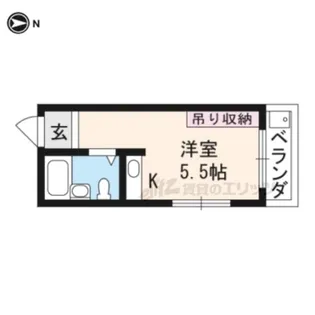 藤田ハイツ【203号室】の間取り