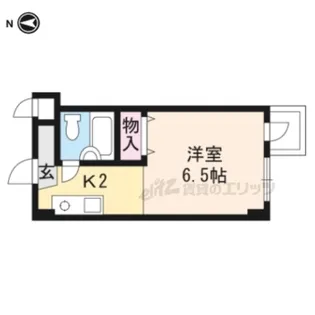 シェモワキタガワ【206号室】の間取り