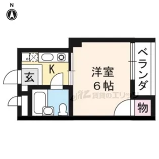 エクレール葵【502号室】の間取り