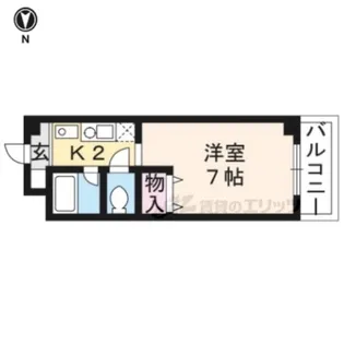 Slumbers Village【2階】の間取り