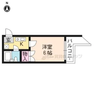 ラ・シャンブル【301号室】の間取り