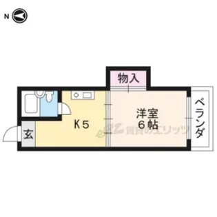 ロワール中嶋【110号室】の間取り