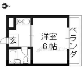 JPアパートメント宇治【205号室】の間取り