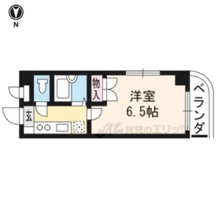 フェニックス西川【303号室】の間取り