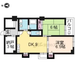 エスポワール桃栄【102号室】の間取り