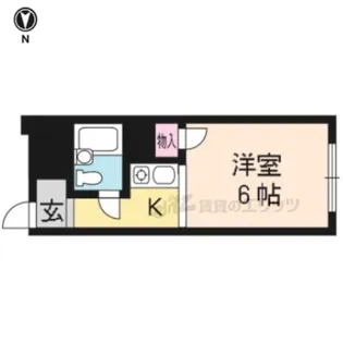 ハイツ清晃【306号室】の間取り