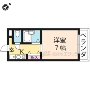 ベル・エポック【410号室】の間取り