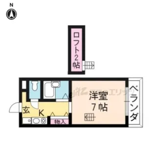 ベル・エポック【510号室】の間取り