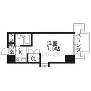 サンヒルズハウス【4階】の間取り