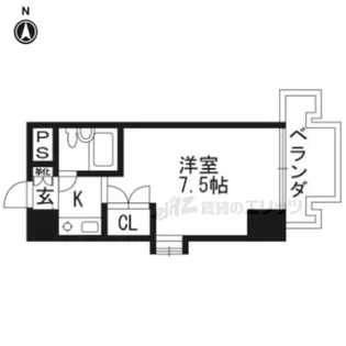 サンヒルズハウス【4階】の間取り