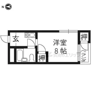 ル・プルミエロック【202号室】の間取り