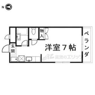 グロリアハイツ【306号室】の間取り