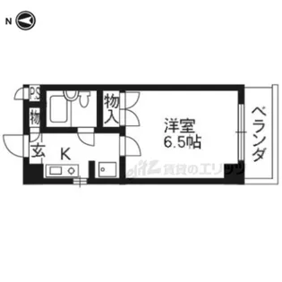 パティオプラスパ?【102号室】の間取り