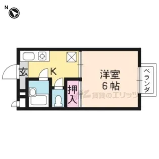 TOMIIハイツ【302号室】の間取り