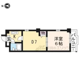 カーサベラ【405号室】の間取り