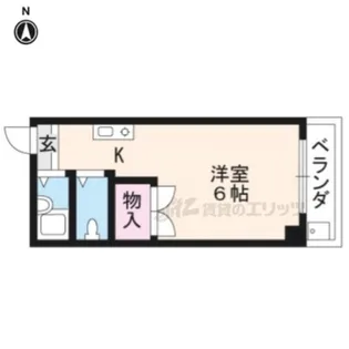 メゾンKURIU【303号室】の間取り