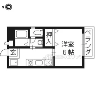 ニーロッソ【1階】の間取り