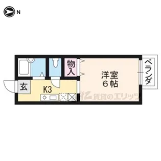 ニーロッソ【2階】の間取り