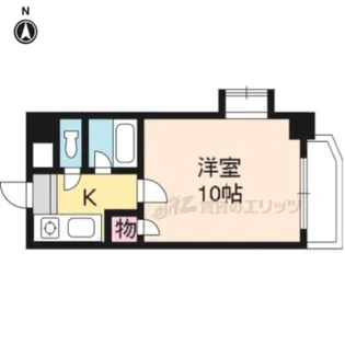 ラ・フロール小山【113号室】の間取り