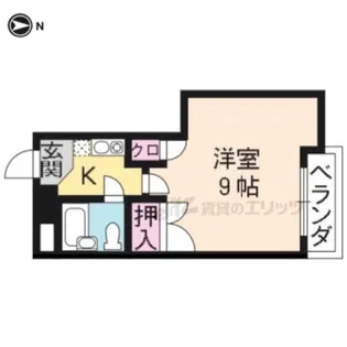 PiAZZAD’ARTE【308号室】の間取り