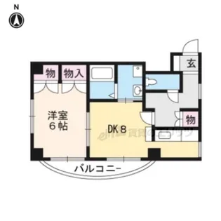エクセルメゾン瀬田【201号室】の間取り