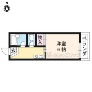 ヴィラプリムローズ【205号室】の間取り