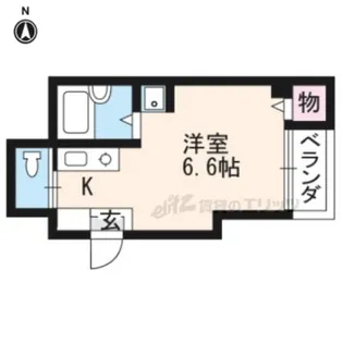 エスパスーY【101号室】の間取り