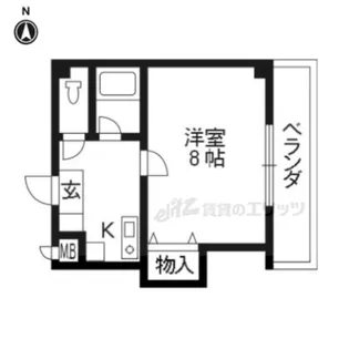 メゾン神楽丘【3階】の間取り