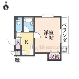 メゾン神楽丘【301号室】の間取り