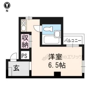ペアリーフ御所東【301号室】の間取り