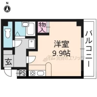 カーサセブン【501号室】の間取り