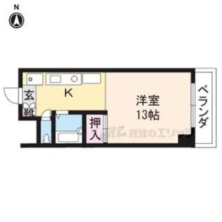 グランパティキサイチ【2階】の間取り