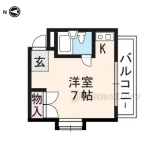 ジョイハウス【2-E号室】の間取り