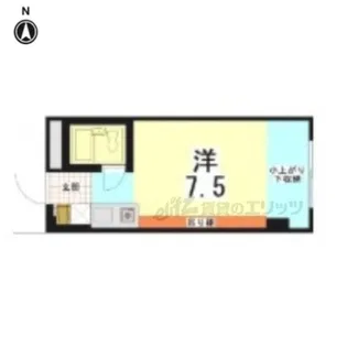 ヴィラ紫竹【306号室】の間取り