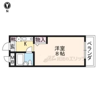 宮崎マンション2【210号室】の間取り
