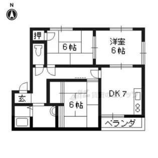 OUESTSEIZE【206号室】の間取り