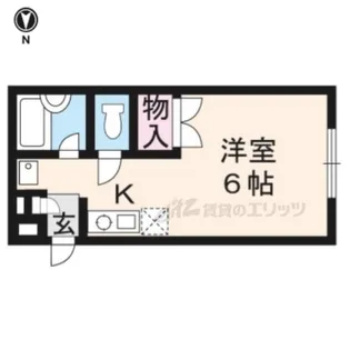 K・S・R【A-2号室】の間取り