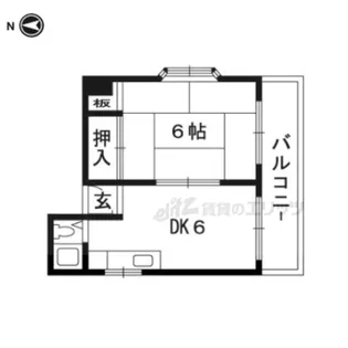 サニーライフ【402号室】の間取り