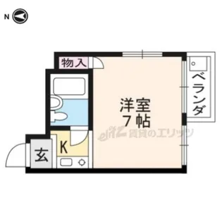 ノベルティ大宮【301号室】の間取り