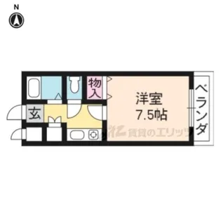 JUNO雅【3階】の間取り