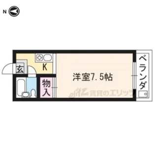 大光ビル【3-B号室】の間取り