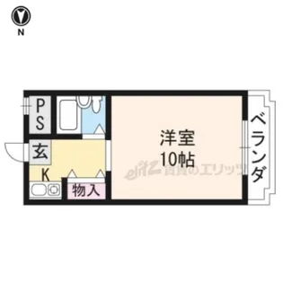 川端ハイツ【313号室】の間取り