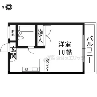 グレースYYU30【A205号室】の間取り