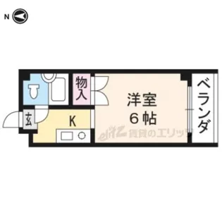 センチュリーハイツコスモ【303号室】の間取り