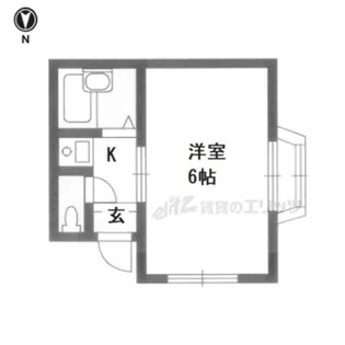 やまだハイツ【201号室】の間取り