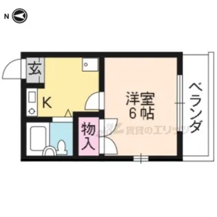 ハイツブルーム【2階】の間取り