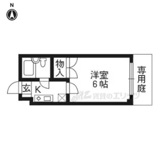 グリーンハウス【1階】の間取り