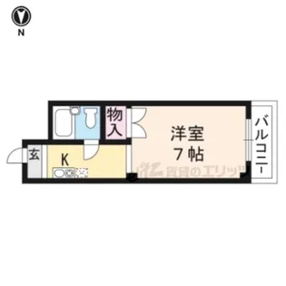 クリスタルハイツ【301号室】の間取り